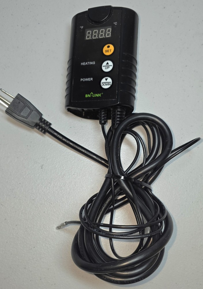 BN-LINK Digital Seedling Thermostat Temp Controller for Seed Germination/Reptile
