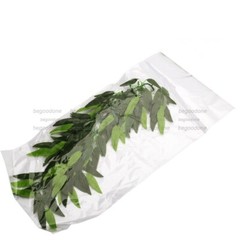 Reptile Bamboo Leaves Vine Silk Terrarium with Suction Cup For Lizards Snakes