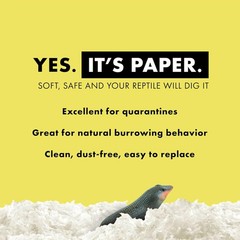 Zilla Reptile Comfort Bedding for Burrowing Reptiles, 24.6 Liters
