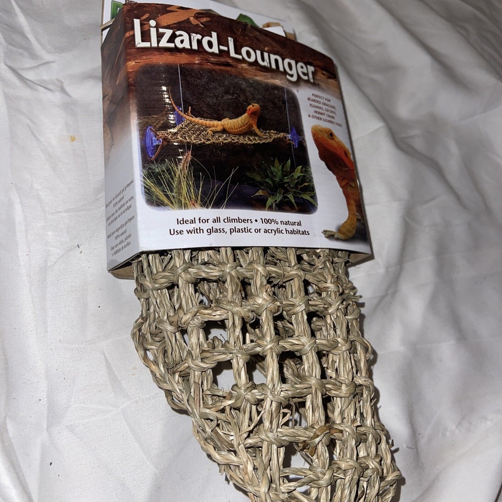 Penn Plax Reptology Natural Lizard Lounger – Small – (15″ Long x 8″ Wide)