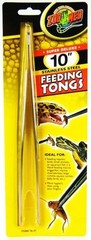 ZOO MED LABORATORIES STAINLESS STEEL FEEDING TONGS – 10 INCH – TA-21