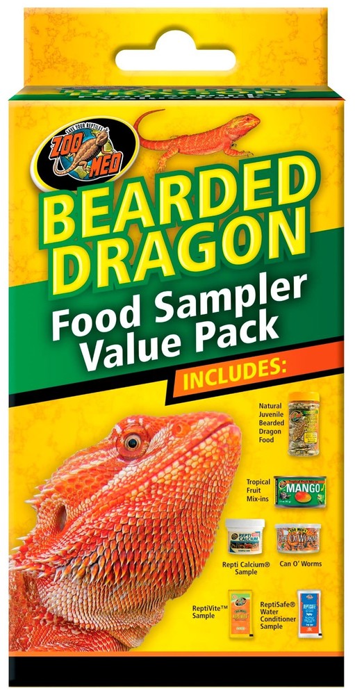 Zoo Med Bearded Dragon Food Sampler Value Pack