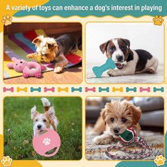Puppy Play Gym Playground with Dog Toys Removable Dog Enrichment Playground, …