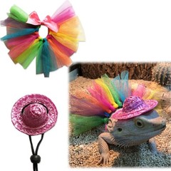 Halloween Bearded Tutu Skirt: 12*2.95 in, Hat: 2.76 in diameter, Color,Pink