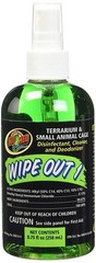 Zoo Med Wipe Out 1 Terrarium Small Animal Cage Cleaner 8.75 ounce – 4 Pack