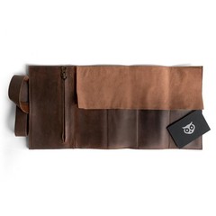 Hide & Drink, Watch Roll Organizer with Zippered Pouch, Easy Carry On Watchlo…