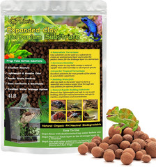 Clay Pebbles 2LB Terrarium Substrate Drainage Layer Reptile Balls
