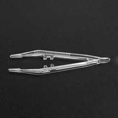 5X Reptile Feeding Non Slip Tweezers Clamp Pliers Plastic Feeder Clip Pet