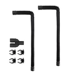 Eadabok Reptile Fogger Extension Tube, Accessories of Black