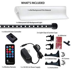 CURRENT USA 48″ Serene Aquarium LED Background Light Kit | Fish Tank Lighting…