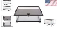 Sliding Screen Top Reptile Habitat 20″x12″x10″