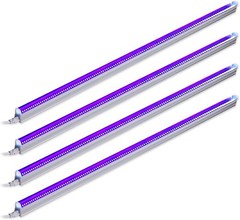 Barrina UV LED Blacklight Bar, 22W 4ft, T5 4 Count (Pack of 1), T5-4ft-4pack