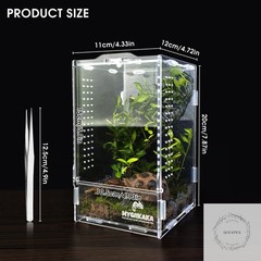 Acrylic Jumping Spider Habitat, Insect Terrarium, Bug Enclosure, Praying Mantis