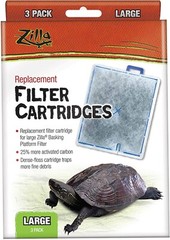 Easy-Install Large Water Filter Replacement Cartridges – 3-Pack for Reptiles