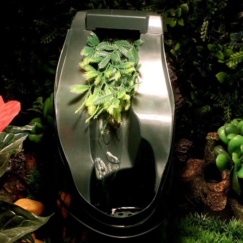 Lizard Drinking Fountain Non-Toxic Water Dripper for Reptiles Amphibians Spider