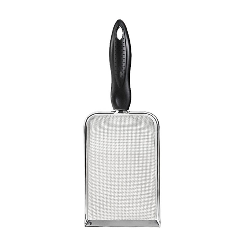 Reptile Sand Scooper Stainless Steel Fine Mesh Metal Sand Shovel Corner Scoops