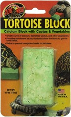 Zoo Med Banquet Tortoise Block Food and Calcium Supplement 5 ounces – 3 Pack
