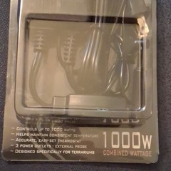 AM Reptiles Temp Control Terrarium Temperature Controller Thermostat 1000W