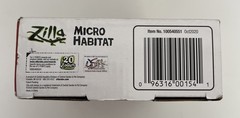 Zilla Micro Habitat Terrestrial for Ground Dwelling Small Pets FREE SHIPPING