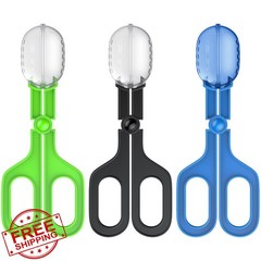 Pawfly 3pk Reptile Feeding Clamp Bug Scooper Poop Scoop Terrarium Tools