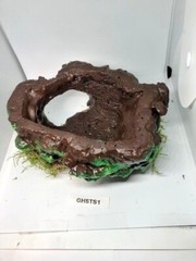 Arboreal Attitudes Weighted Ground Hides For Terrariums And Cages For Reptiles