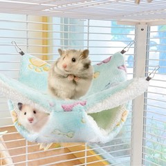 4 Pcs of Rat Hammocks Small Animal Hammock Rat Hanging Bed Guinea Pig Hammock…