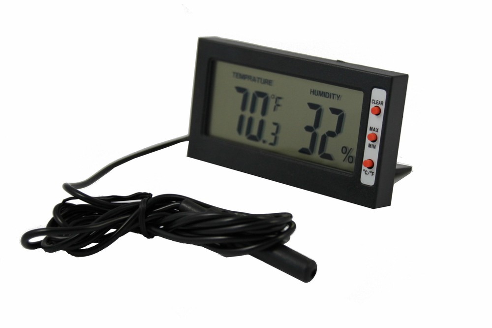 Reptile Thermometer Hygrometer DTH-06 Lizard Gecko Snake Bearded Dragon Guage