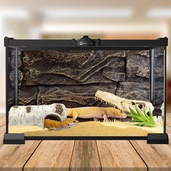 Reptile Hide Cave 9.45″ L X 4.33″ W X 3.43″ H – Naturalistic Shelter