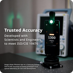 Mobile Light- and PAR Meter | Smartphone-Based PPFD, DLI, Illuminance Meter with