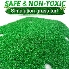 Lawn Turtle Basking Platform Tortoise Resting Terrace, Simulation Grass Turtl…