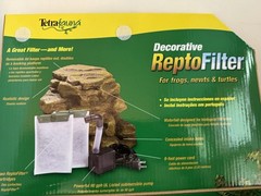 Tetrafauna ReptoFilter for Newts Frogs, Turtles up to 55 gallons Aquarium Filter