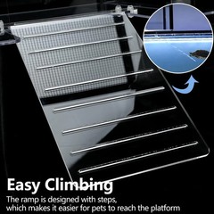 Turtle Topper Basking Platform for Aquatic Turtles 40 Breeder 75 Gallon, Aquati