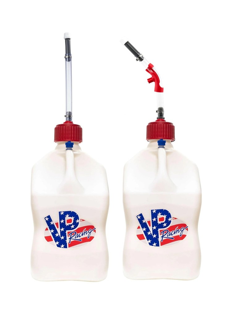 VP Racing Utility Container 5.5 Gallon – 2 Pack With 2 Deluxe Hoses and a Get…