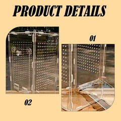 Acrylic Mantisese Terrarium Portable Landscaping Space Hatching Case Terrarium