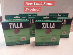 Zilla (4 Pack) Basking Platform Replacement Filter Cartridges for Aquarium (3…
