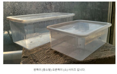 5pc Crested Gecko Stackable Cage (Small-Medium) with Lid – Transparent