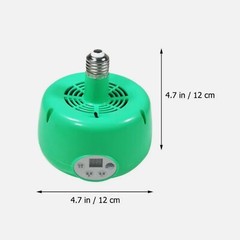 Chicken Farm Heat Lamp with Remote Control Heater Fan for Poultry and Reptiles