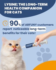 L-Lysine for Cats – Lysine – Immune System, Normal Eye Function and…