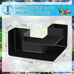 Shrimp Decor – Aquarium Hideouts & Tunnels, Fish & Shrimp Breeding Caves
