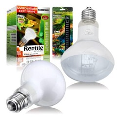 Reptile Heat Lamp Bulbs 100W 2 PACK Basking Light Heat Bulb for ReptilesUVA D…