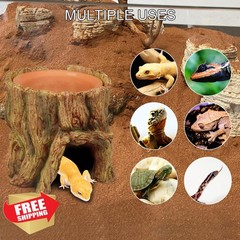 NANEEZOO Reptile Hide Cave