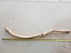 30″ sanded natural Manzanita Branch reptile bird terrarium #126