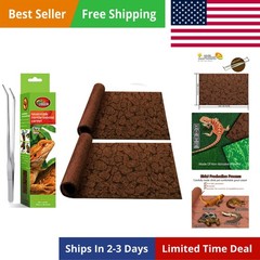 2PCS Reptile Carpet 20 Gallon, Pet Terrarium Liner, Reptiles Cage Mat/Substra…