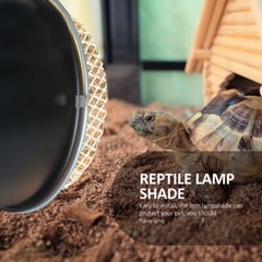 Cover Reptile Heat Lamp Shade Accessories Light Lizard Terrarium Protector