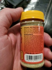 ZOO MED CRICKET CARE FOOD 1.75OZ GUT LOAD FINELY GROUND.FREE SHIPPING IN THE USA