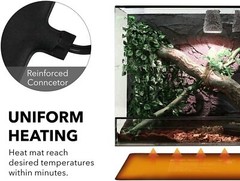 BN-LINK Pet Heating Pad Mat for Turtles, Lizards, Frogs, and Other Reptiles