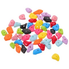 50pcs Rock Climbing Holds: Climbing Wall Holds Multi-Colored – Indoor & Outdoor