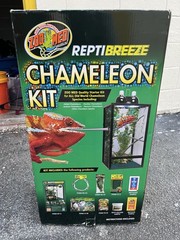 Zoo Med ReptiBreeze Chameleon Kit ReptiBreeze Screen Enclosure Starter NT-1 CK