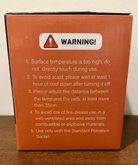 High Thermal Efficiency 100WCeramic Bulb for Indoors, Long Life 10,000 Hours