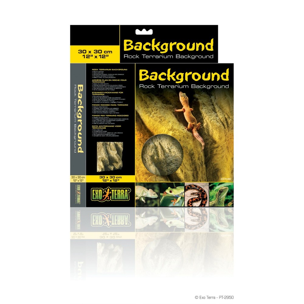 EXO TERRA BACKGROUND ROCK TERRARIUM 12 X 12 INCH PT-2950